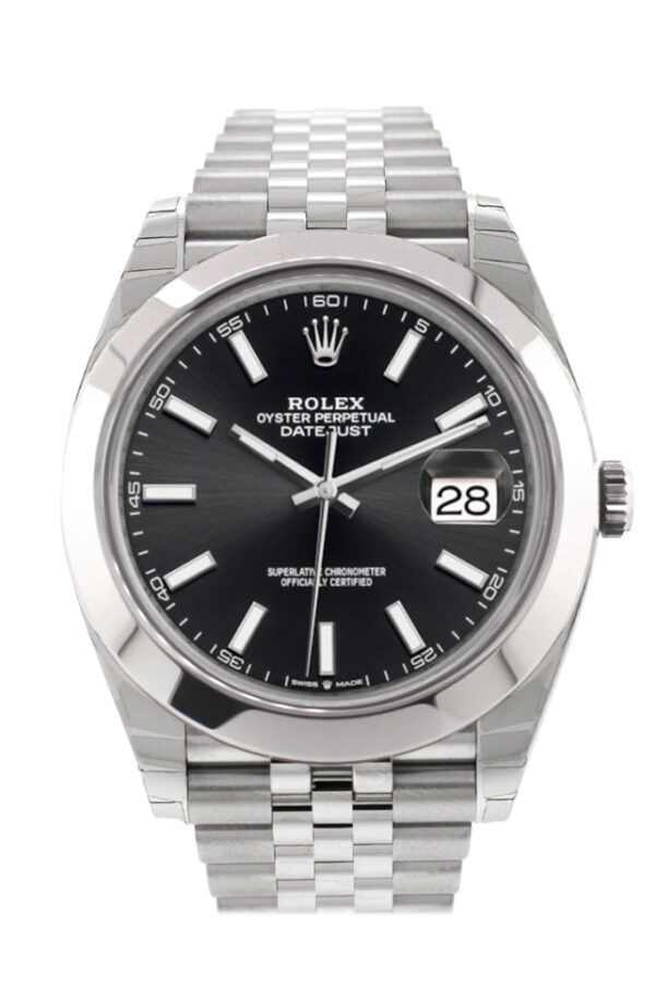 Rolex Datejust 41 Black Black Dial