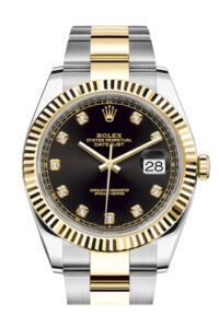 Rolex Datejust 41 Black Black Dial