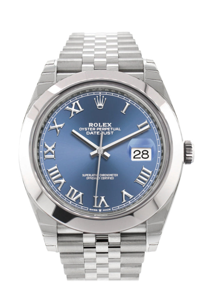 Rolex Datejust 41 Blue Blue Dial