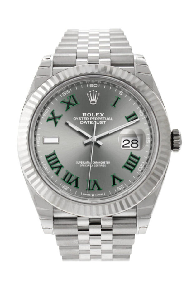 Rolex Datejust 41 Slate White Dial