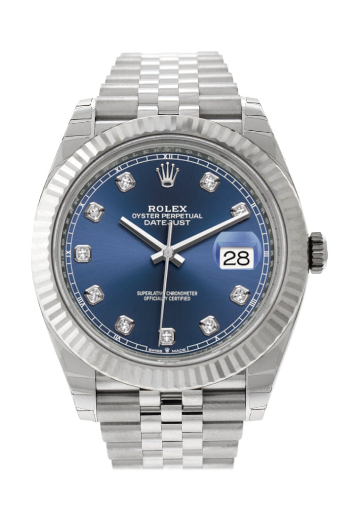 Rolex Datejust 41 Blue Blue Dial