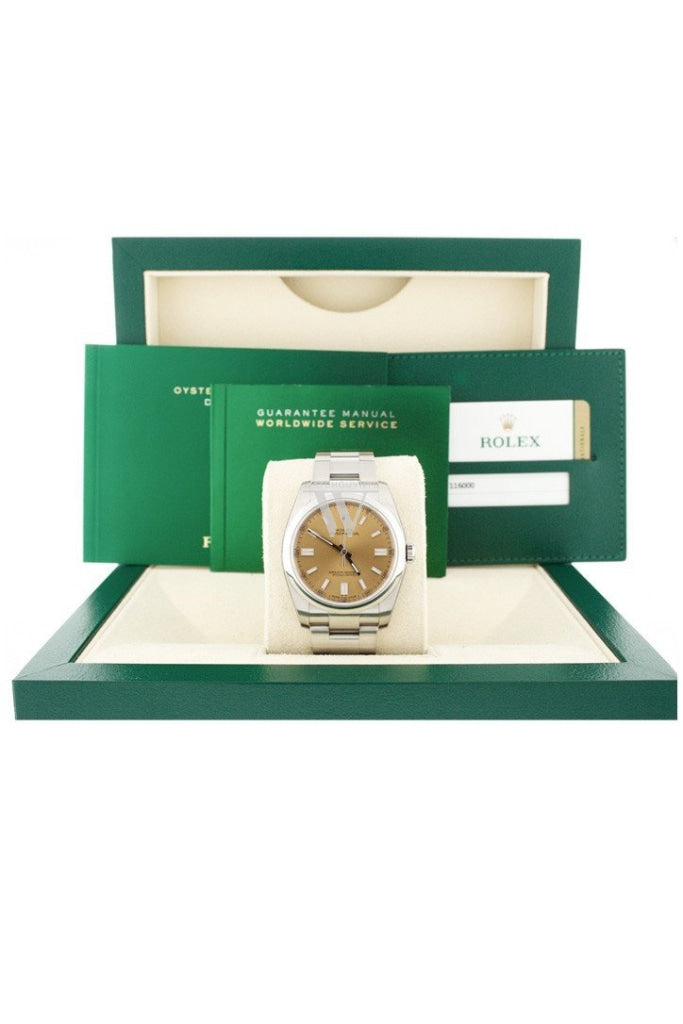 Rolex Date 36 Smooth White Dial - Image 6