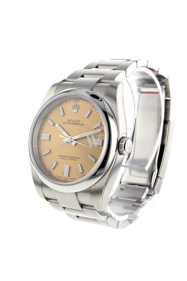 Rolex Date 36 Smooth White Dial - Image 4