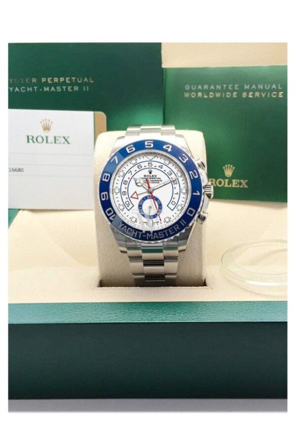 Rolex Yacht-Master II 44 White Dial - Image 12