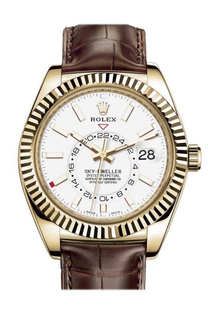 Rolex Sky Dweller White White Dial