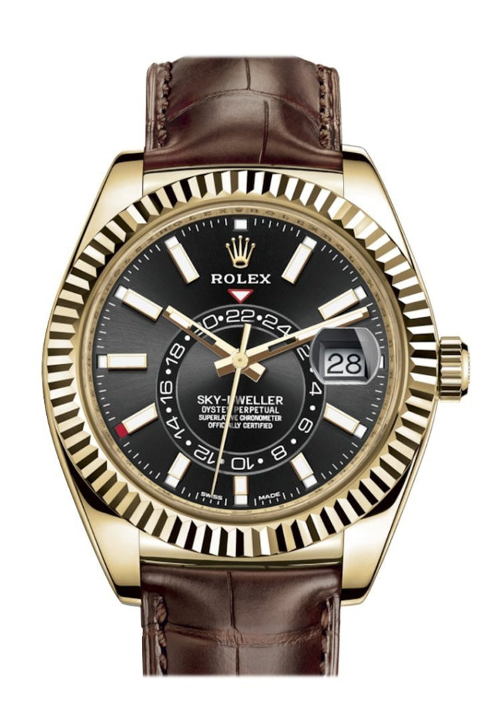 Rolex Sky Dweller Dark Gold Dial