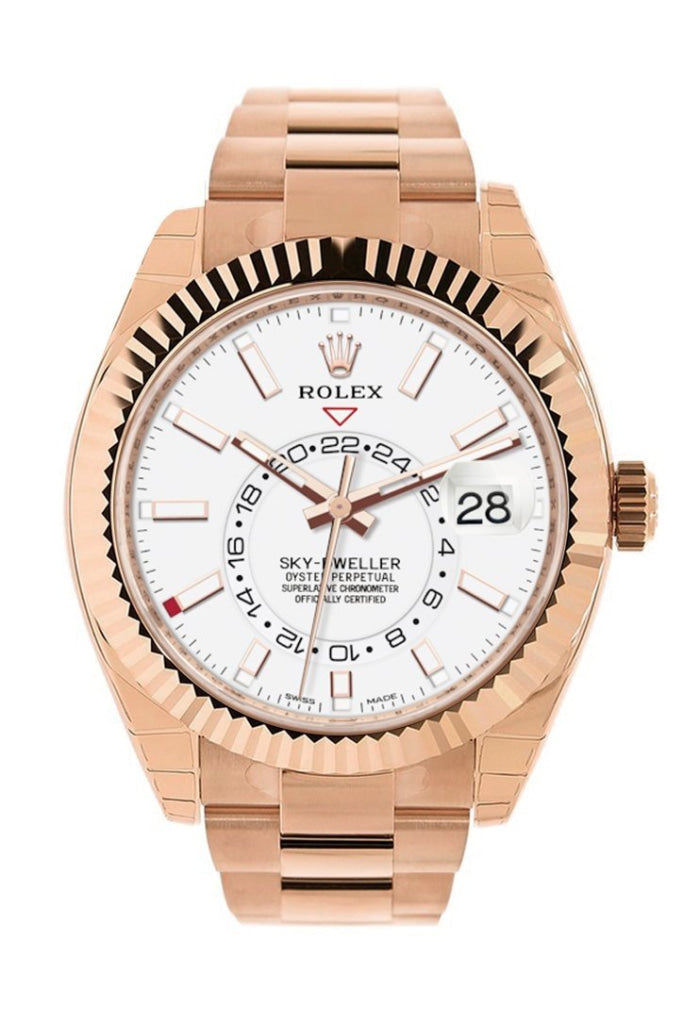 Rolex Sky Dweller White White Dial