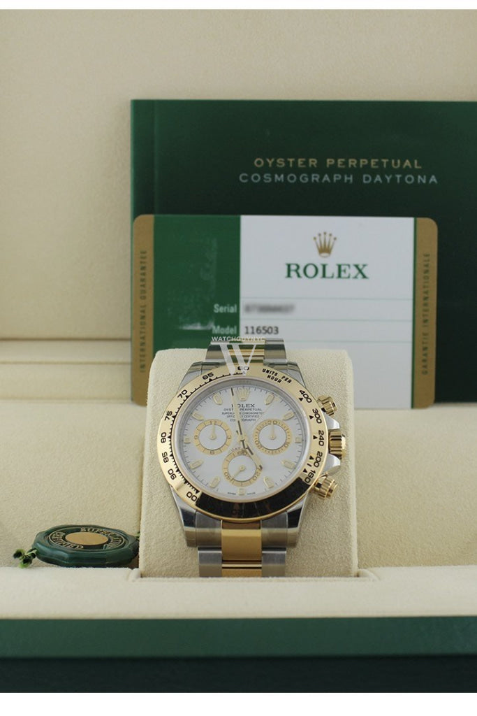 Rolex Cosmograph Daytona White White Dial - Image 8