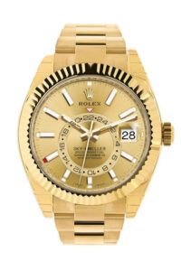Rolex Sky Dweller Champagne Champagne Dial