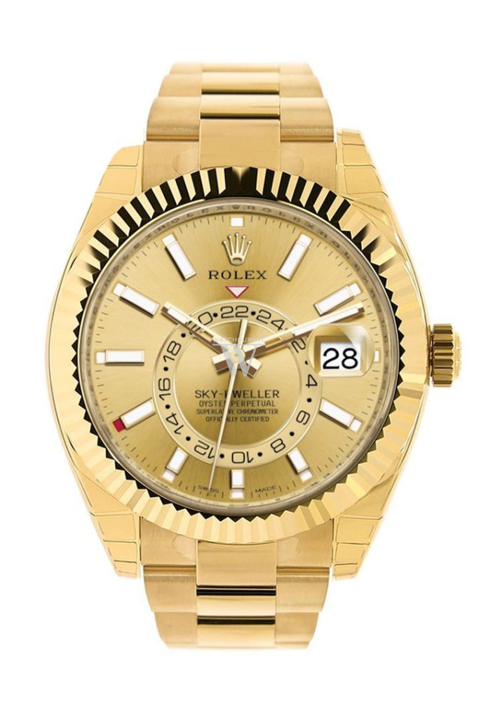 Rolex Sky Dweller Champagne Champagne Dial - Image 2