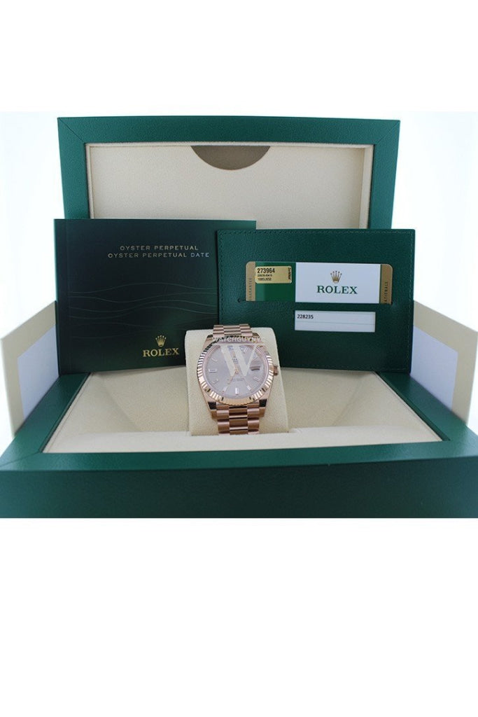 Rolex Day-Date 40 Sundust Gold Dial - Image 5