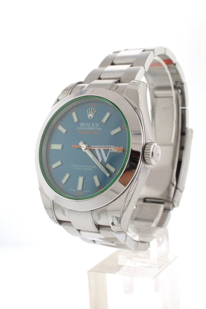 Rolex Milgauss Blue Dial Blue Dial - Image 2