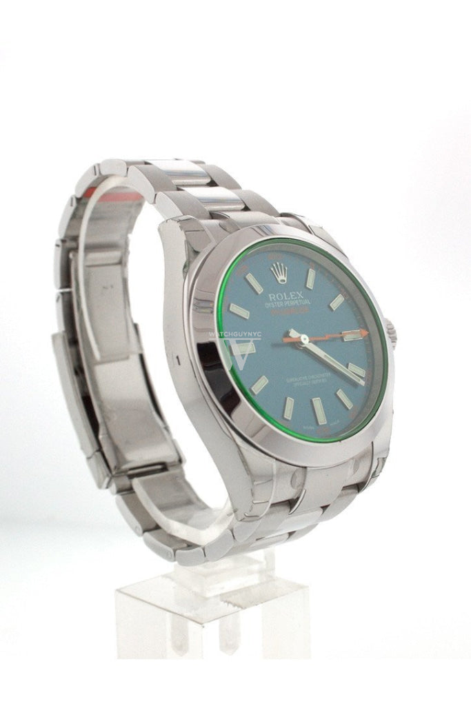 Rolex Milgauss Blue Dial Blue Dial - Image 4