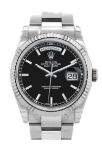 Rolex Day-Date 36 Black Black Dial