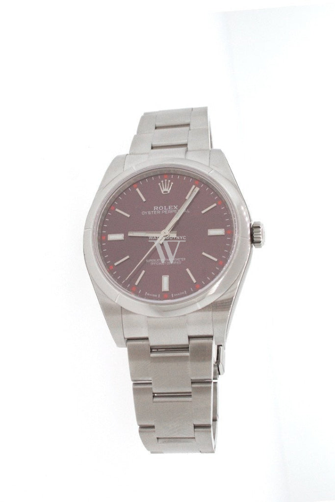 Rolex OYSTER PERPETUAL 39 Red Dial - Image 3