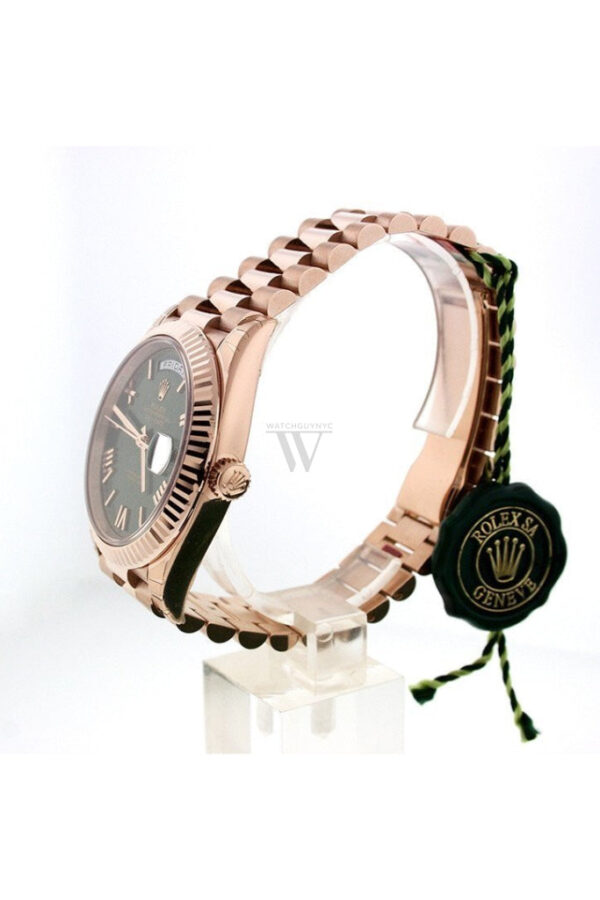 Rolex Day-Date 40 Olive Green Dial - Image 2