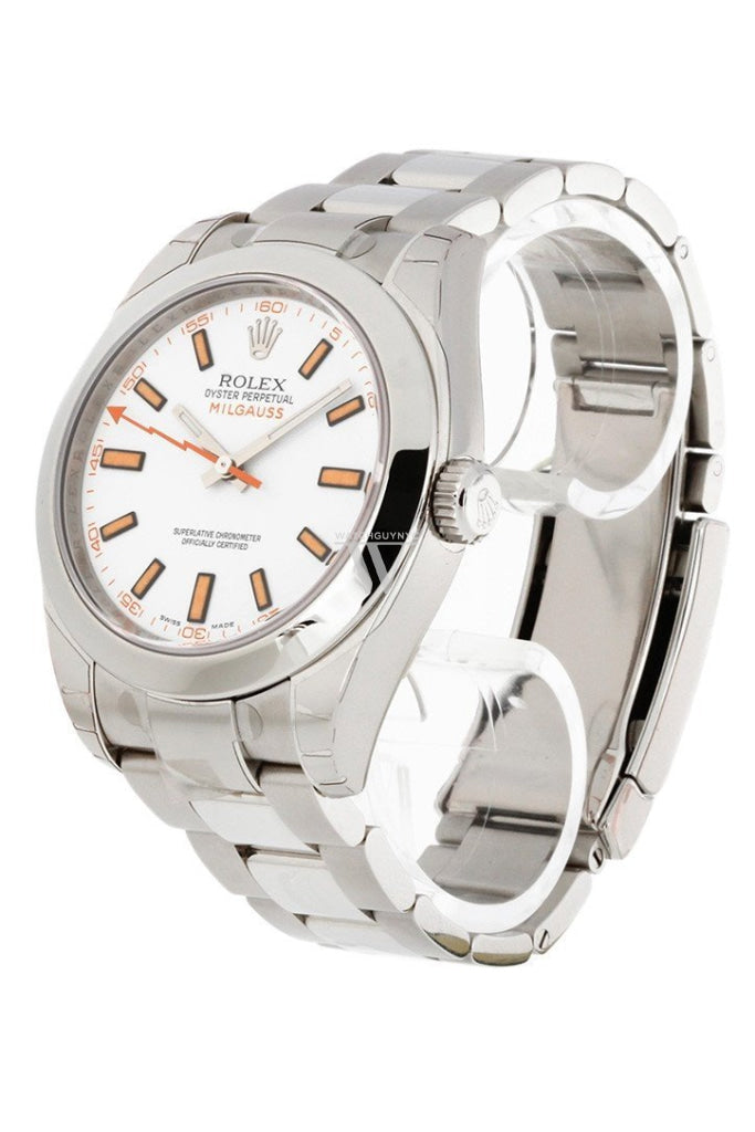 Rolex Milgauss White Dial White Dial - Image 4