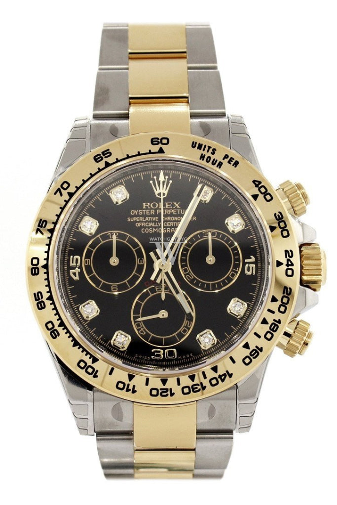 Rolex Cosmograph Daytona Black Black Dial - Image 2