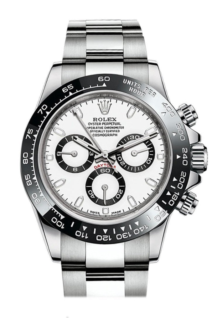 Rolex Cosmograph Daytona 40 White Dial