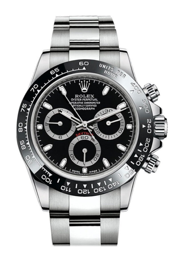 Rolex Cosmograph Daytona 40 Black Dial