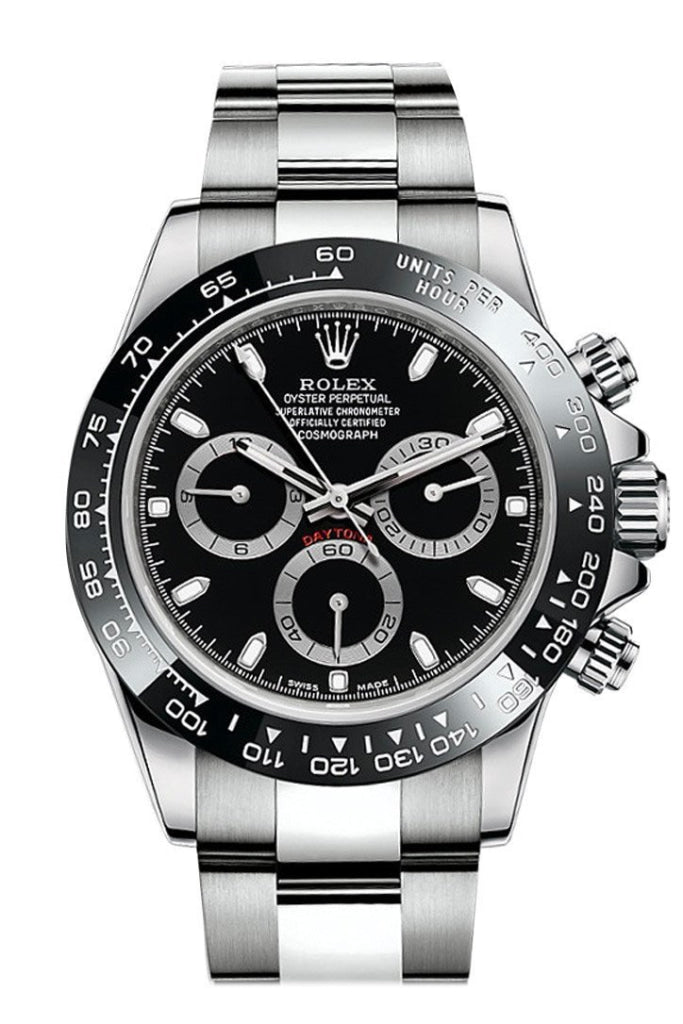Rolex Cosmograph Daytona 40 Black Dial