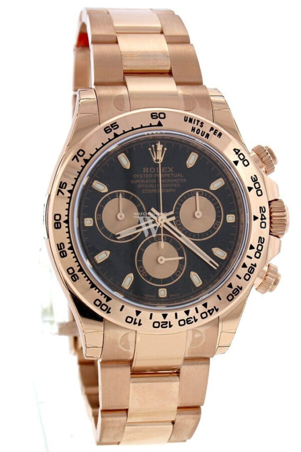 Rolex Cosmograph Daytona Black Black Dial - Image 2