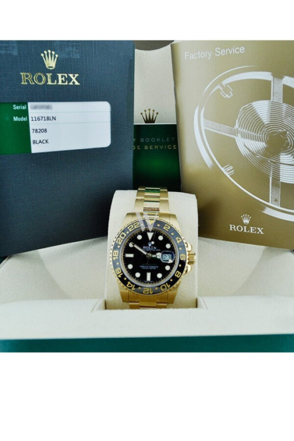 Rolex GMT-Master II 40 Black Dial - Image 8