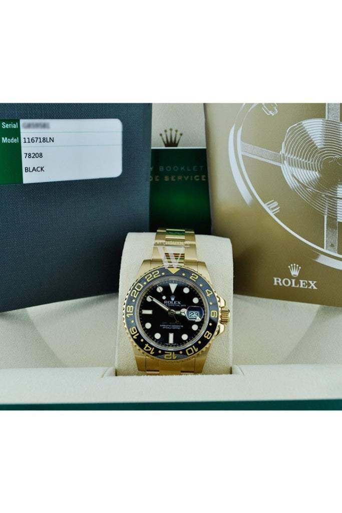 Rolex GMT-Master II 40 Black Dial - Image 9