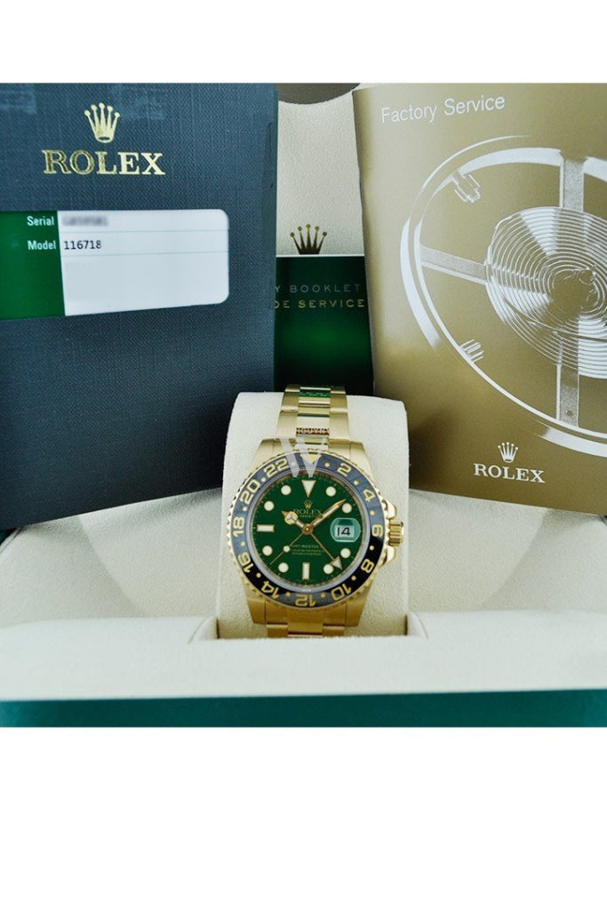 Rolex GMT Master II Green Dial - Image 4