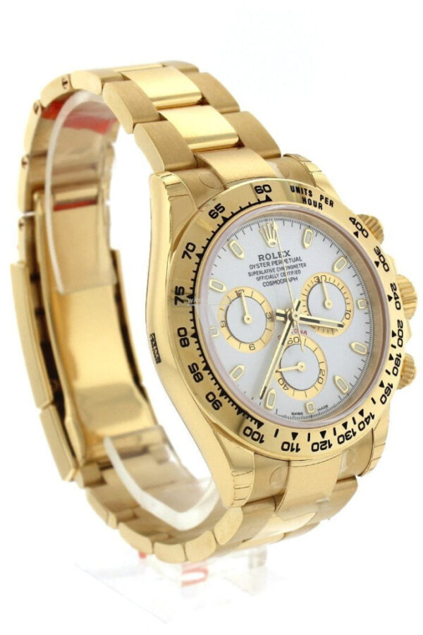 Rolex Cosmograph Daytona White White Dial - Image 4