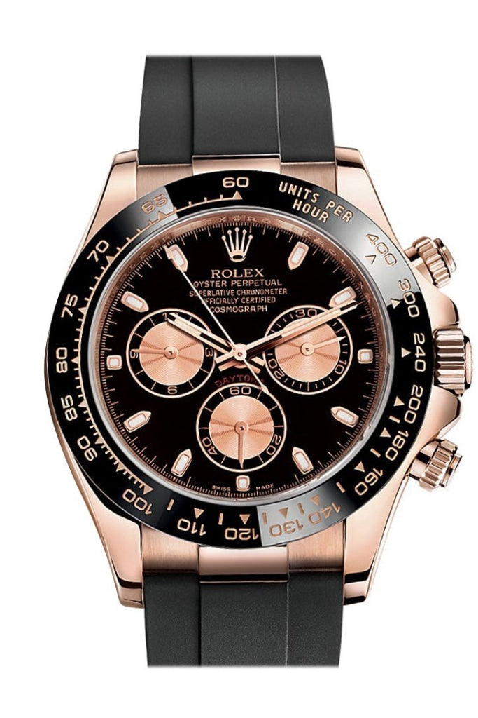 Rolex Cosmograph Daytona Black Black Dial