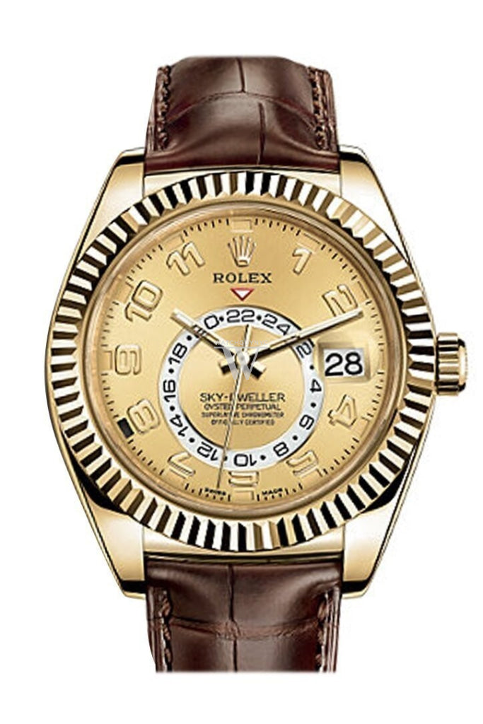 Rolex Sky Dweller Champagne Champagne Dial - Image 2