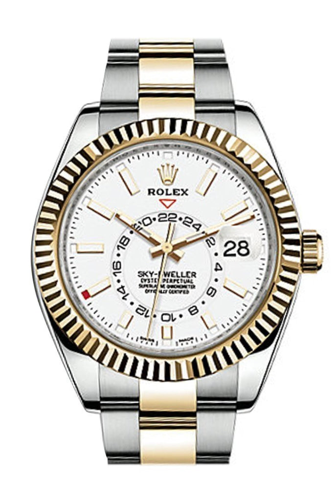 Rolex Sky Dweller White White Dial