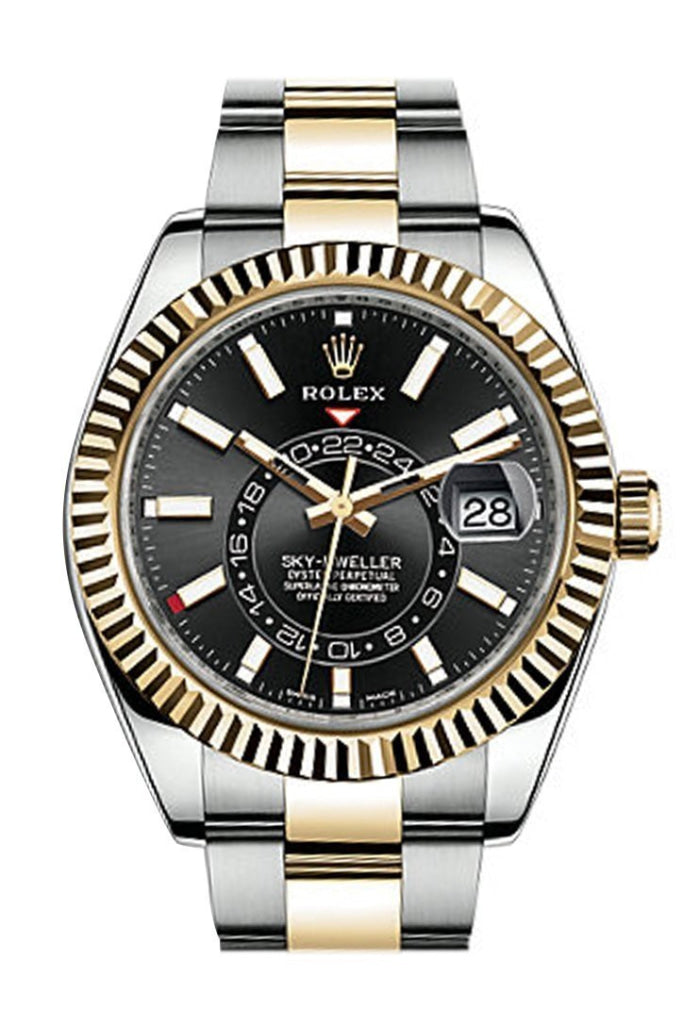 Rolex Sky Dweller Black Black Dial