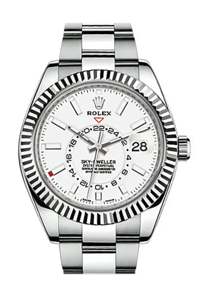 Rolex Sky Dweller White White Dial