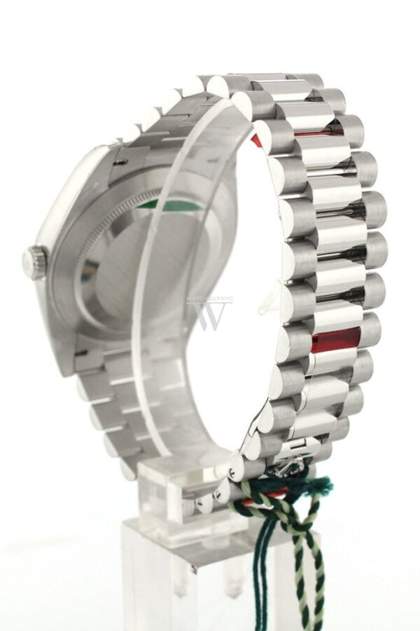 Rolex Day-Date 40 Silver Silver Dial - Image 2