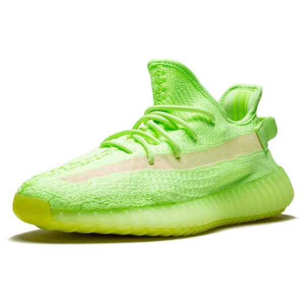 Yeezy Boost 350 V2 ‘Glow In The Dark’ Green - Image 4