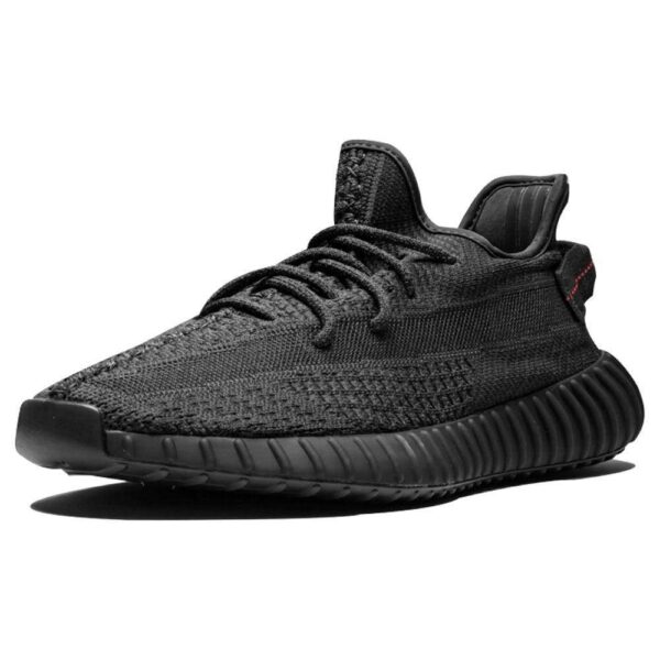 adidas Yeezy Boost 350 V2 Static Black Non-Reflective - Image 4