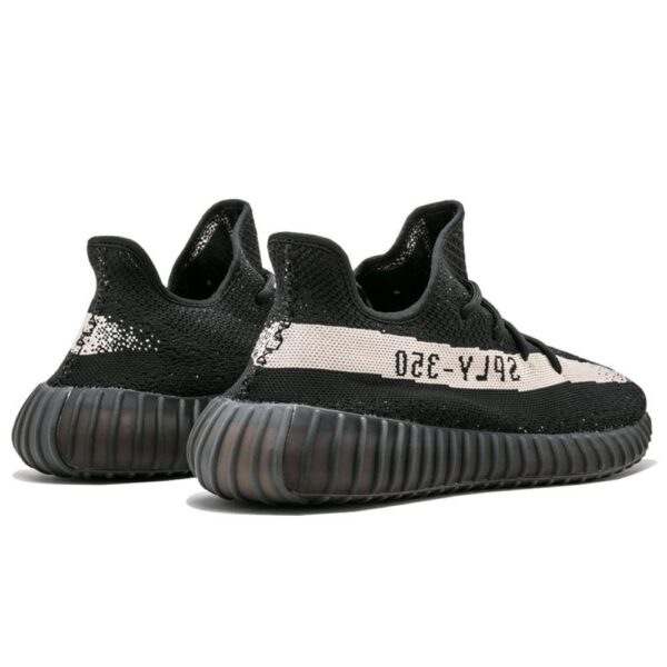 Adidas Originals Yeezy Boost 350 V2 Black-White - Image 3