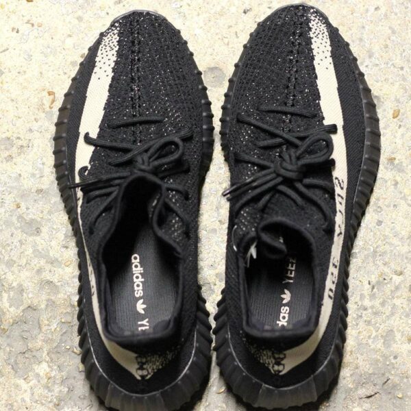 Adidas Originals Yeezy Boost 350 V2 Black-White - Image 9