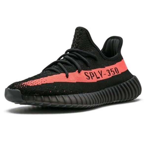 adidas Yeezy Boost 350 V2 Core Black Red - Image 3