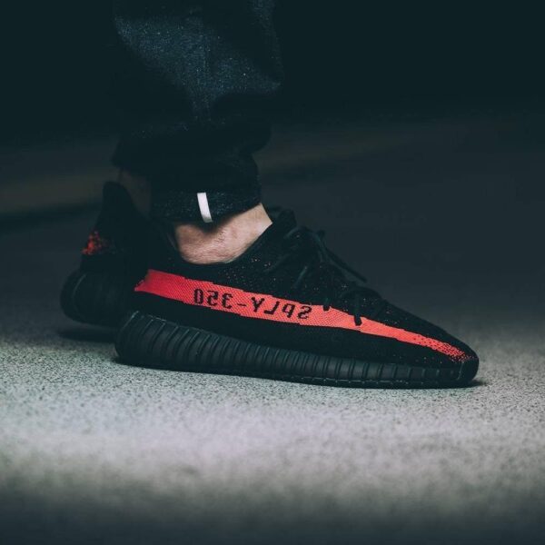 adidas Yeezy Boost 350 V2 Core Black Red - Image 6