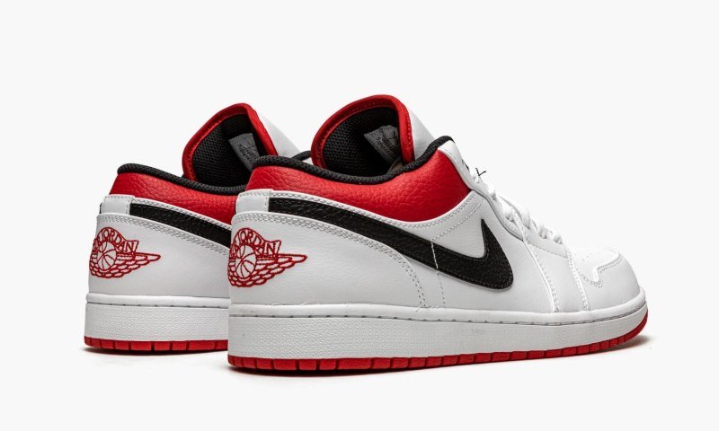 Air Jordan 1 Low “White / Gym Red” - Image 4