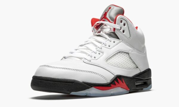 Air Jordan 5 Retro “Fire Red Silver Tongue 2020” - Image 5