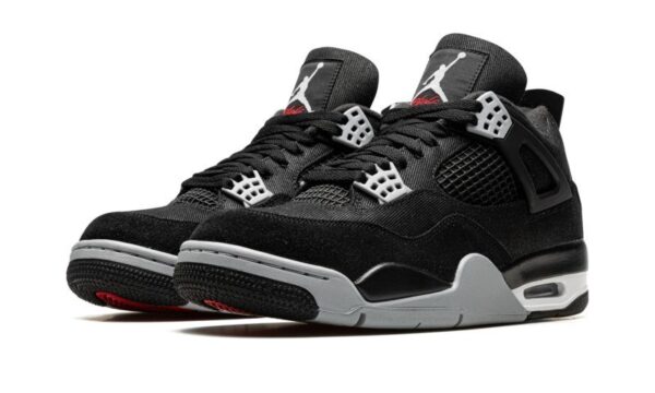 Jordan 4 Retro SE Black Canvas - Image 3