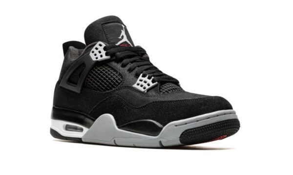 Jordan 4 Retro SE Black Canvas - Image 7