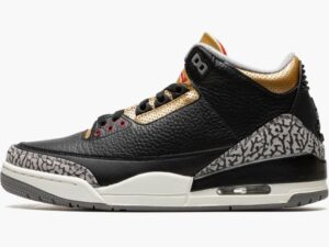 WMNS Air Jordan 3 “Black Cement Gold”