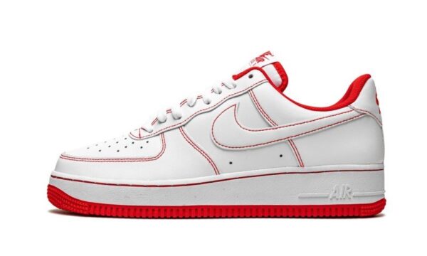 Air Force 1 Low ’07 “Contrast Stitch – White University Red”