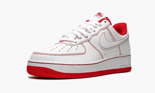 Air Force 1 Low ’07 “Contrast Stitch – White University Red” - Image 5