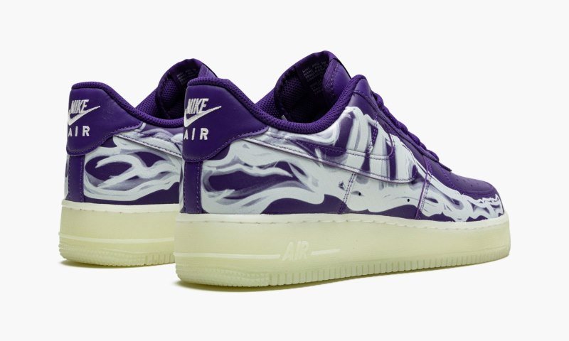 Air Force 1 Low ’07 QS “Purple Skeleton Halloween” - Image 4